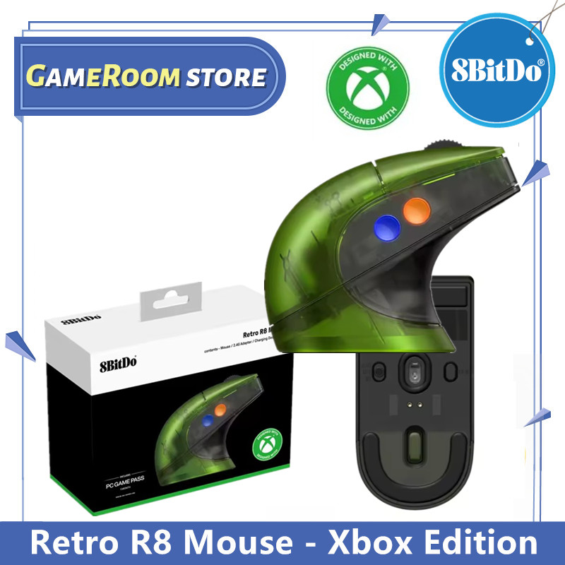8BitDo Retro R8 Mouse - Xbox E - Retro Gaming Xbox Controller reseña y precio