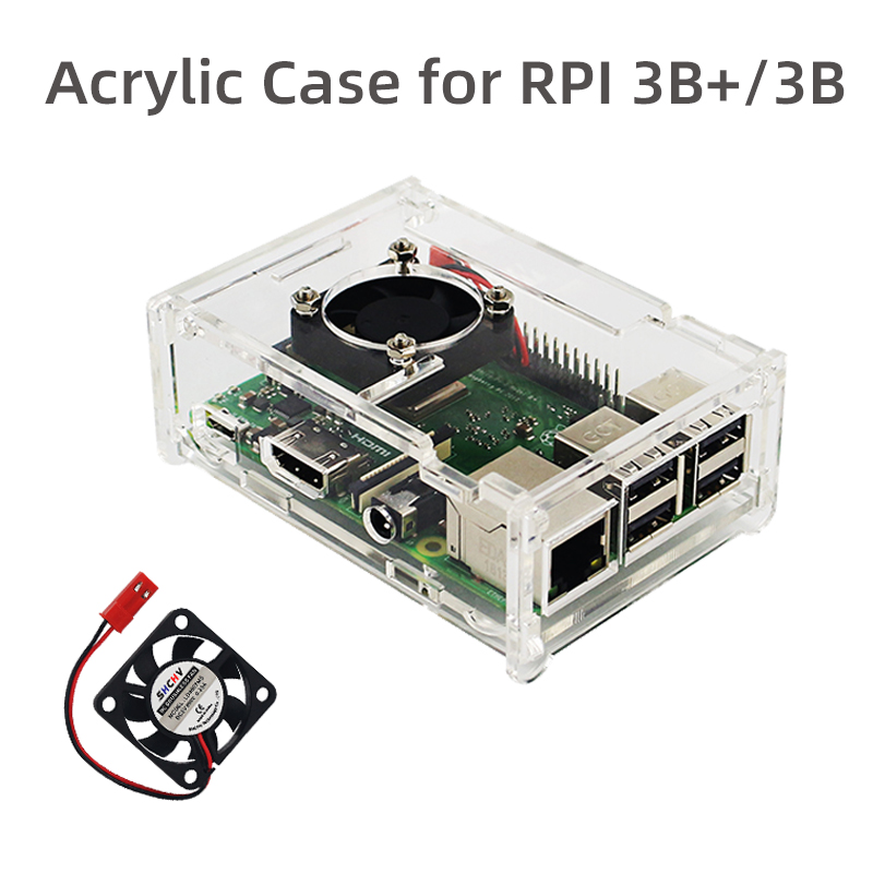 Acrylic Case for Raspberry Pi  - Retro Gaming Raspberry Pi 3 reseña y precio