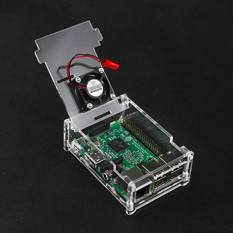Acrylic Case for Raspberry Pi  - Retro Gaming Raspberry Pi 3 reseña y precio