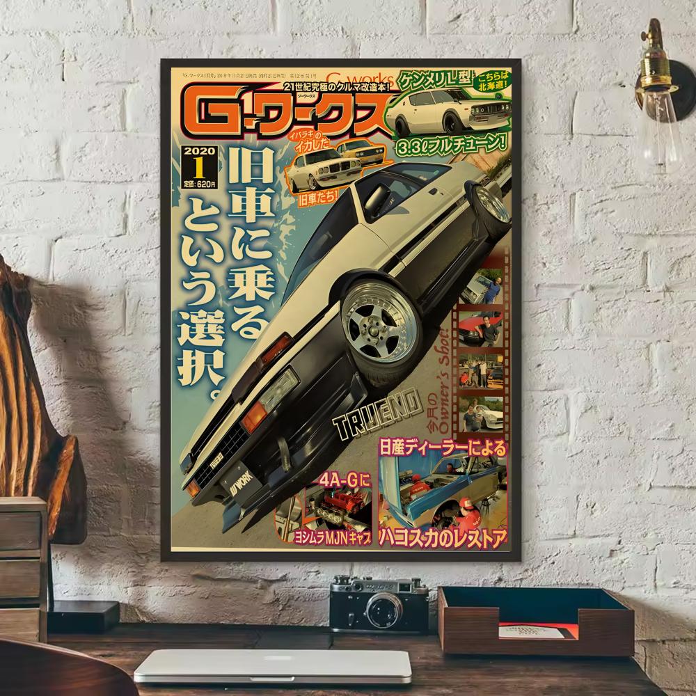 Retro Japanese cars J-JDM Post - Retro Gaming Magazine reseña y precio