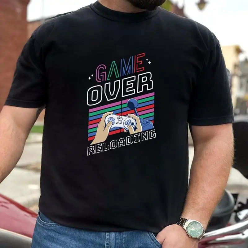 17 Retro Game Over T Shirt Cla - Retro Gaming Gamestop reseña y precio