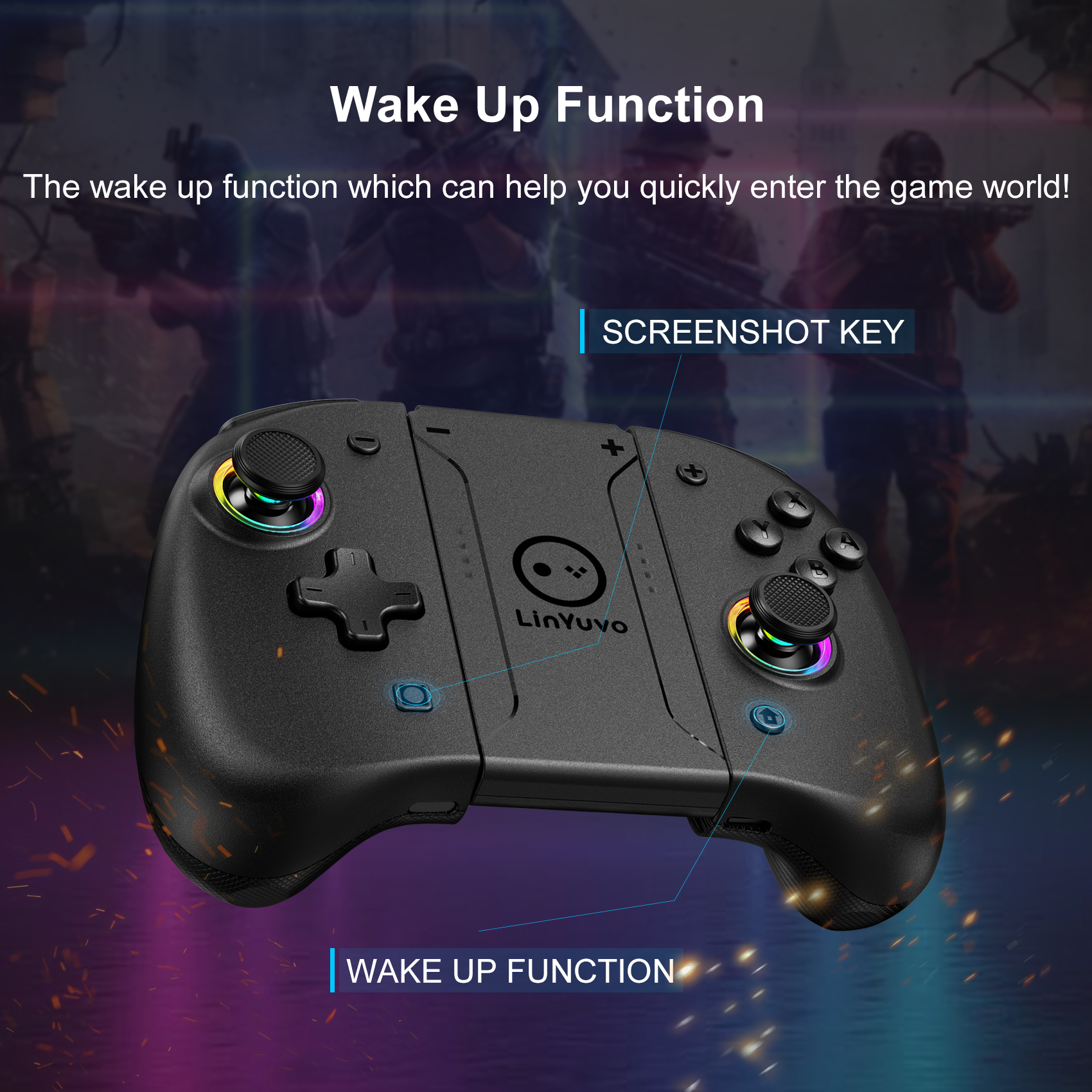Wireless Bluetooth Controller  - Retro Gaming Nintendo reseña y precio