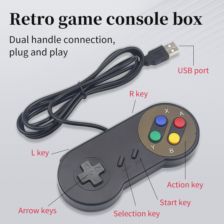 Plug and Play USB Gamepad for  - Retro Gaming Raspberry Pi 3 reseña y precio