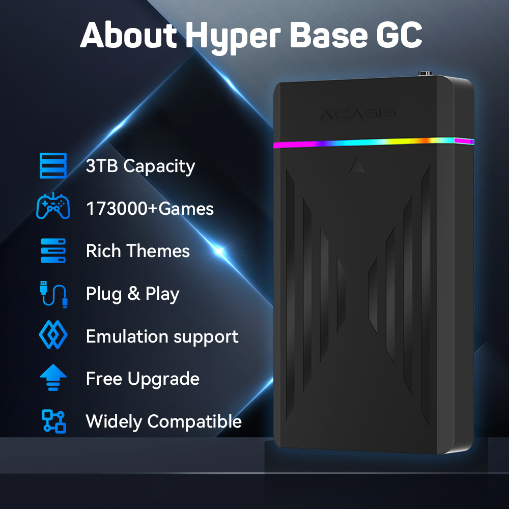 3TB Portable Gaming HDD Launch - Gaming Retro Arcade reseña y precio