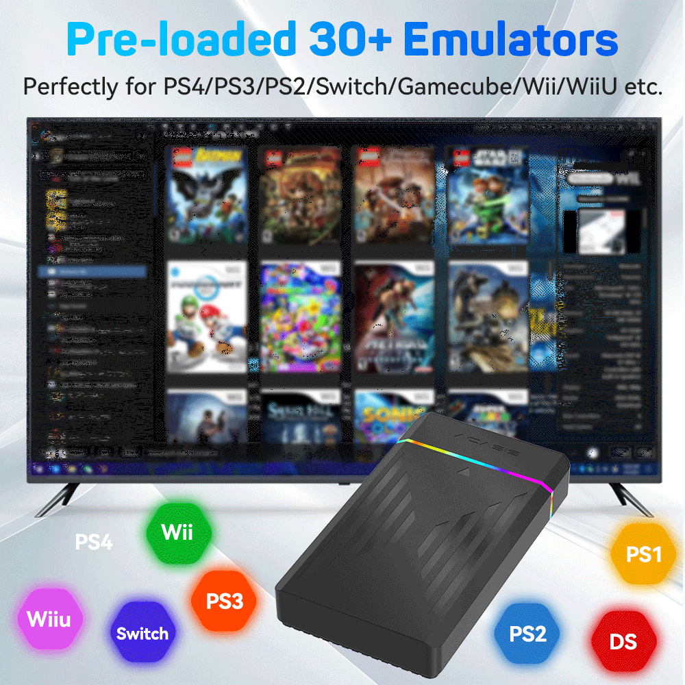 3TB Portable Gaming HDD Launch - Gaming Retro Arcade reseña y precio